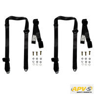 Complete Seat Belt Kit Ford Ford Falcon XY Sedan Station Wagon - Bench Seat
