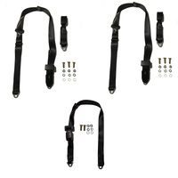 Holden Commodore VB 1979 Sedan Rear Non Retractable Seat Belt Kit - ADR Approved