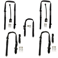 Complete Seat Belt Kit For Nissan Datsun 1600 Sedan Bucket Seat ADR Approved
