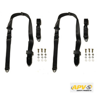 Front Seat Belt Kit For Chrysler Valiant AP5 AP6 Sedan and Wagon - ADR Approved