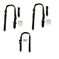 Rear Seat Belt Kit for Ford Cortina MK1 - 3 Seat Belt Kit - ADR Approved
