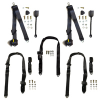 Complete Seat Belt Kit For Mazda RX7 FB 1979-85 2 Door Coupe - ADR Approved