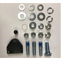 CONVERSION FITTING KIT 1/2&quot; UNC TO 7/16&quot; UNF BOLT - 4 PIECE KIT